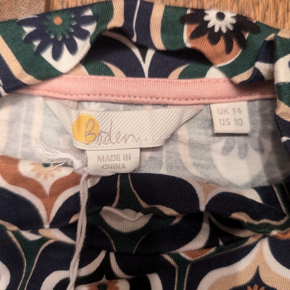 NWT Boden Shirt Size 10 - Picture 4 of 6